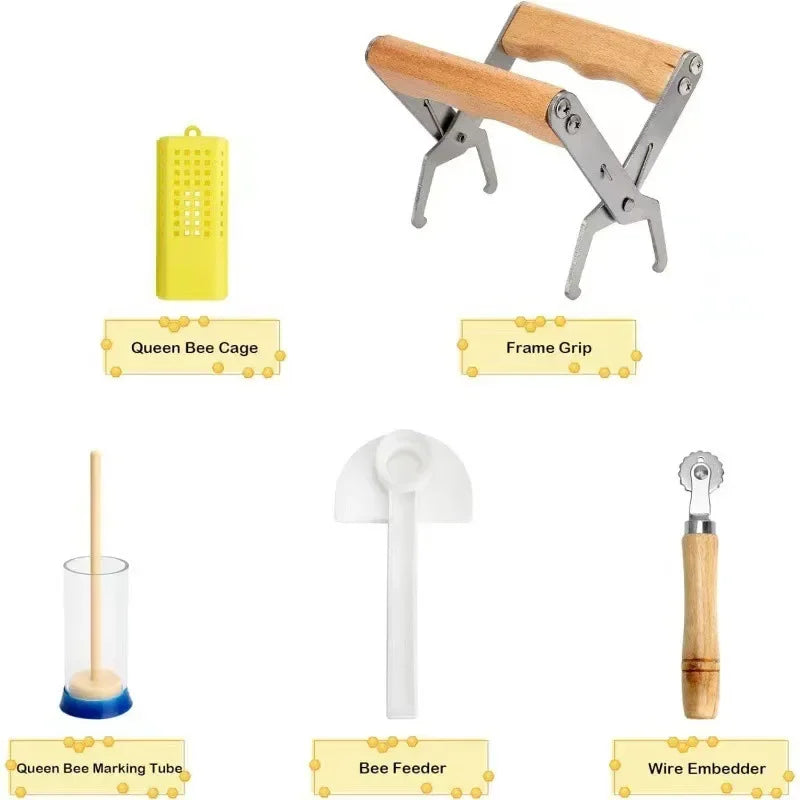 12 beekeeping starter set, beekeeping supplies set, all beekeeping tools