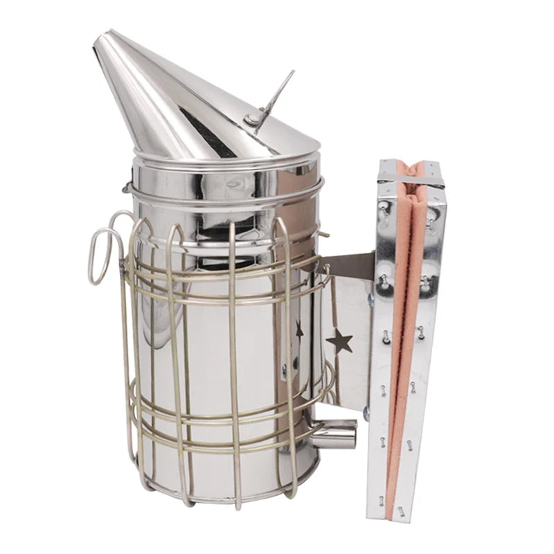 Beekeeping Smoker Stainless Steel Manual Bee Smoker Bee Smoke Release Tools Smoker Equipment Apiculture Beekeeping Tools